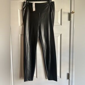 WHBM Vegan Leather Runway Legging